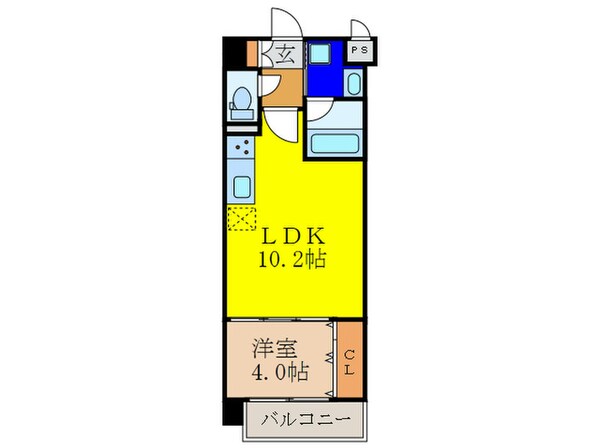 La CASA江坂の物件間取画像